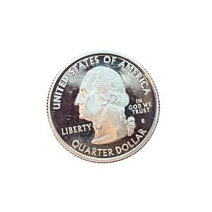 2007 S 90% Silver Utah State Quarter Proof Crossroads of the West 50 State